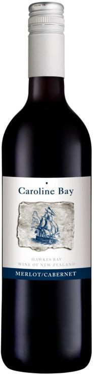 Вино "Caroline Bay" Merlot-Cabernet, 0.75 л