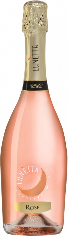 Игристое вино Cavit, "Lunetta" Rose, 0.75 л