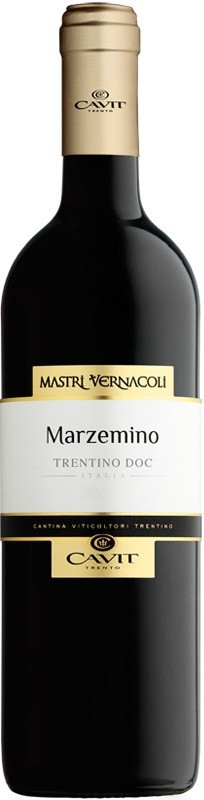 Вино "Mastri Vernacoli" Marzemino, Trentino DOC, 0.75 л3839