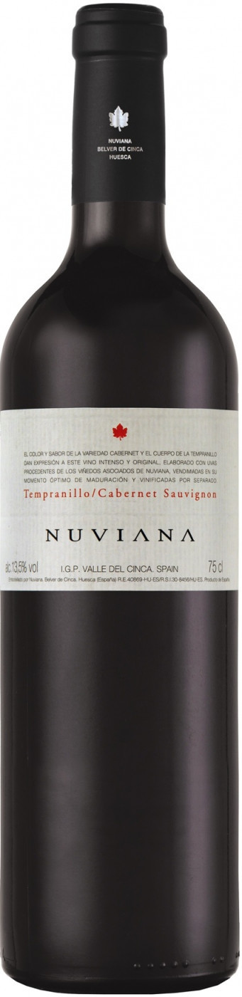 Вино Codorniu, "Nuviana" Tempranillo-Cabernet Sauvignon, Valle del Cinca IGP, 0.75 л3844