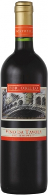 Вино Vinispa, "Portobello" Red Semisweet VdT, 0.75 л3850