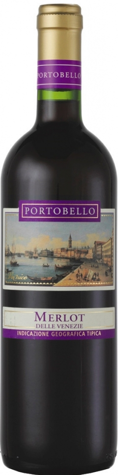 Вино Vinispa, "Portobello" Merlot delle Venezie IGT, 0.75 л