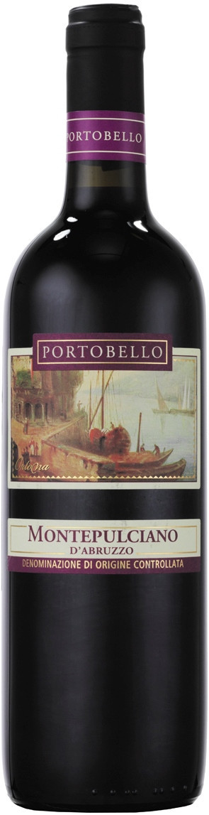 Вино Vinispa, "Portobello" Montepulciano d'Abruzzo DOC, 2016, 0.75 л3852