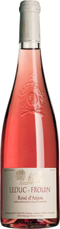 Вино Domaine Leduc-Frouin, "La Seigneurie", Rose d'Anjou AOC, 0.75 л