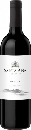 Вино Bodegas Santa Ana, "Varietales" Merlot, 0.75 л3890