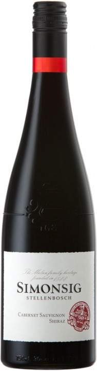 Вино Simonsig, Cabernet Sauvignon-Shiraz, 0.75 л