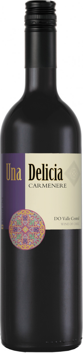 Вино Vinedos Puertas, "Una Delicia" Carmenere, Valley Central DO, 0.75 л3904