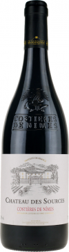 Вино Chateau des Sources Costieres de Nîmes,AOC 2015, 0.75 л3920