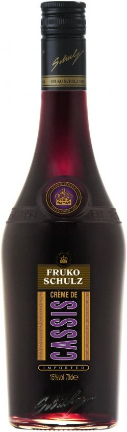 Ликер Fruko Schulz, Creme de Cassis, 0.7 л3948