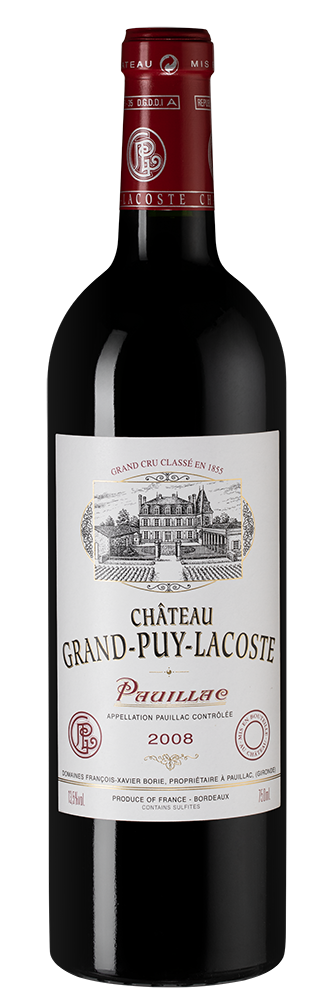 Вино Chateau Grand-Puy-Lacoste, 2008&nbsp;г.417