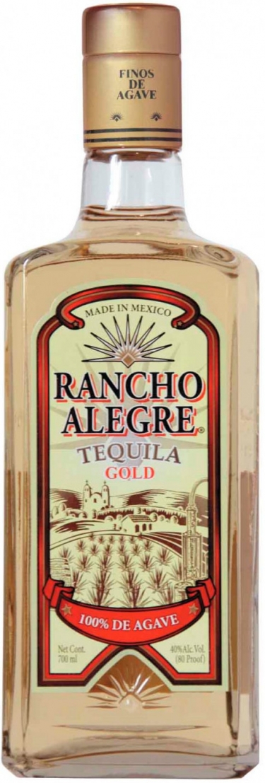 Текила "Rancho Alegre" Gold, 0.7 л3963