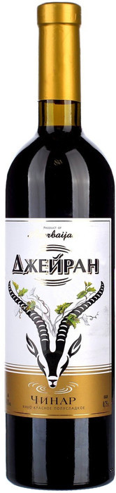 Вино Ismailli Wine, "Dzheiran" Chinar, 0.75 л3981