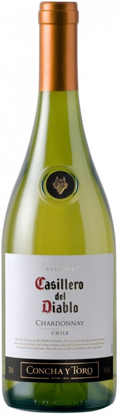 Вино Casillero del Diablo Chardonnay Reserva, 0.75 л