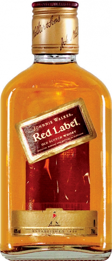 Виски "Red Label", 0.2 л4056