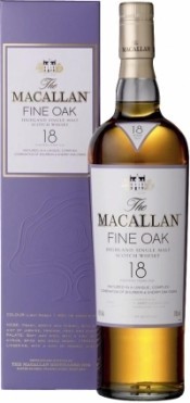 Виски Macallan "Fine Oak" 18 Years Old, with box, 0.7 л4075