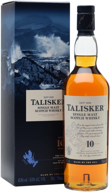 Виски "Talisker" malt 10 years old, with box, 0.7 л4081