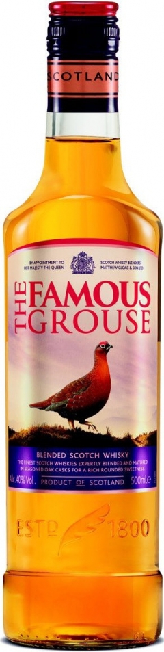 Виски "The Famous Grouse" Finest, 0.5 л