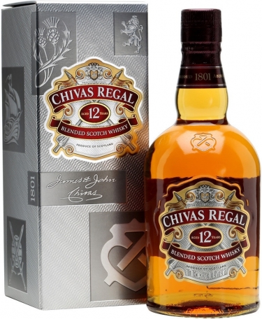 Виски "Chivas Regal" 12 years old, with box, 0.7 л4092