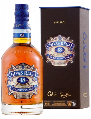 Виски "Chivas Regal" 18 years old, with box, 0.7 л4093