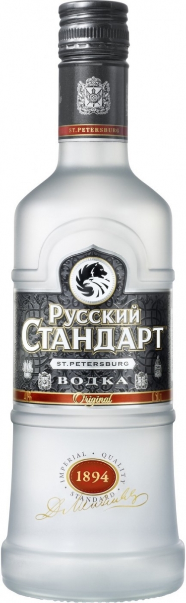 Водка "Русский Стандарт" Оригинал, 0.5 л4154