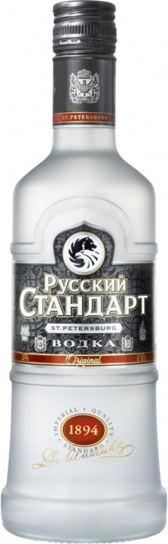 Водка "Русский Стандарт" Оригинал, 0.5 л