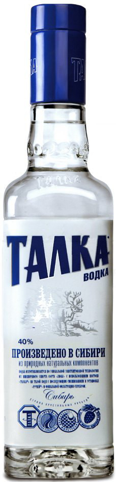 Водка "Талка", 0.375 л4162