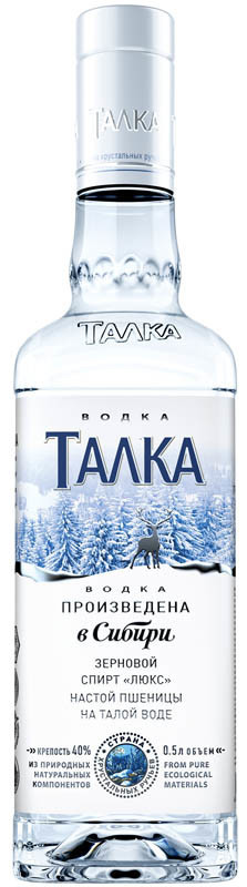 Водка "Талка" Особая, 0.5 л