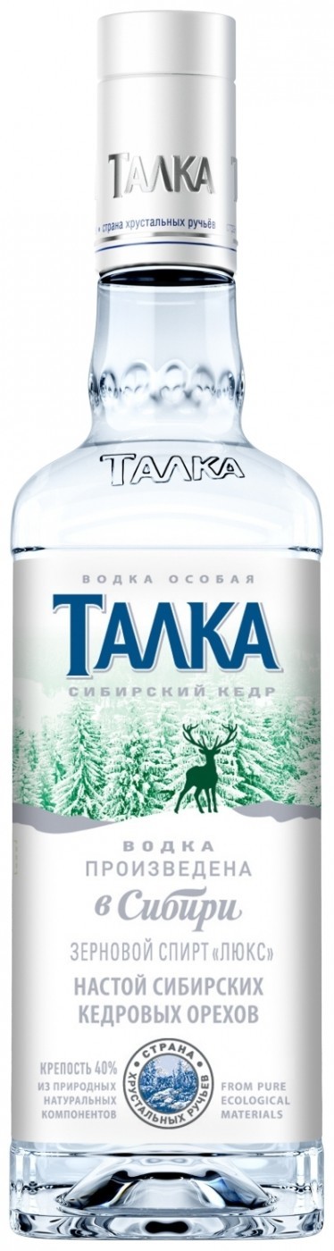 Водка "Талка" Сибирский Кедр, 0.7 л4166