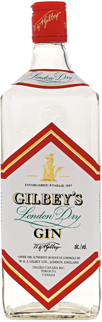 "Gilbey's" London Dry Gin, 1 л4179