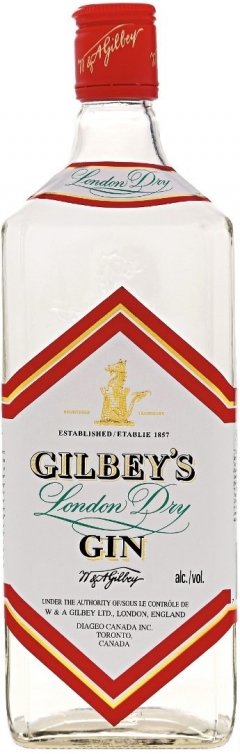 "Gilbey's" London Dry Gin, 1 л