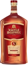 Коньяк "Золотая Выдержка" Пятилетний, фляга, 1 л4202