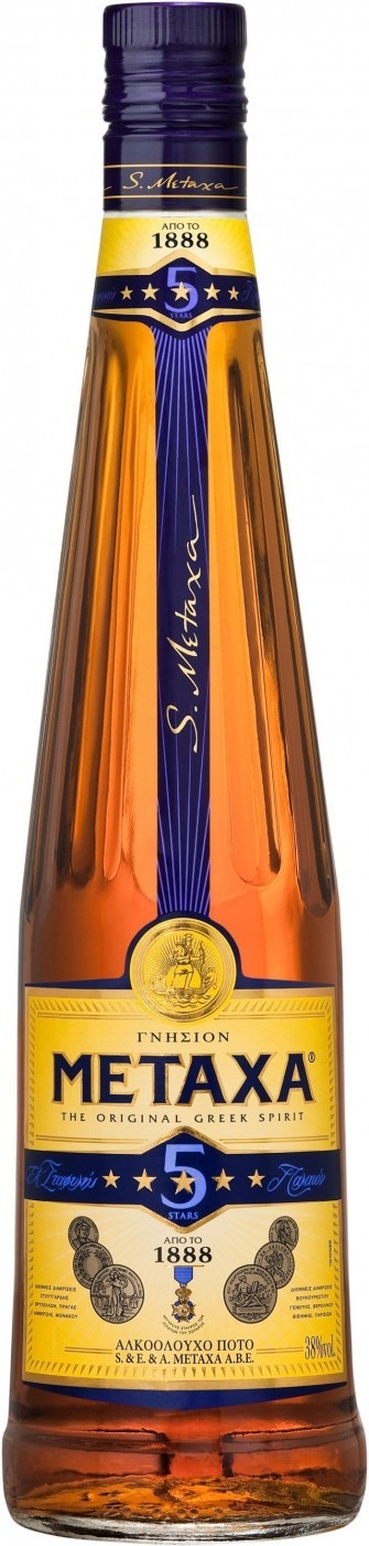 Бренди "Metaxa" 5*, 0.5 л4300