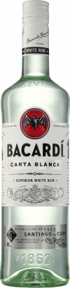 Ром "Bacardi" Carta Blanca, 0.5 л4335