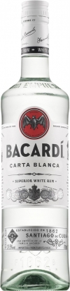 Ром "Bacardi" Carta Blanca, 0.7 л4336