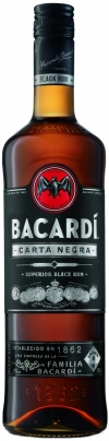 Ром "Bacardi" Carta Negra, 0.7 л4339