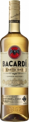 Ром "Bacardi" Carta Oro, 0.5 л4341