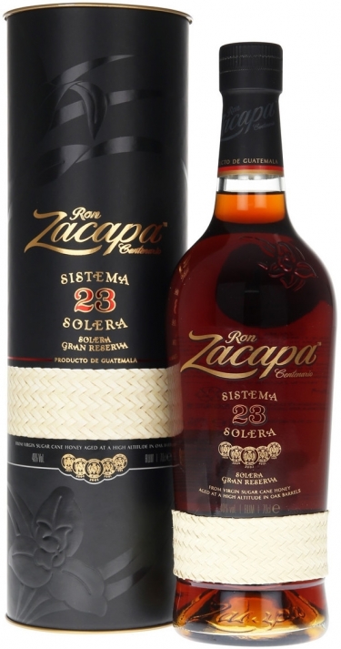 Ром Zacapa Centenario, Solera Gran Reserva 23 years, gift box, 0.7 л4346