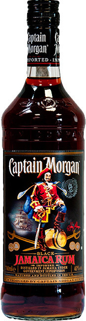 Ром "Captain Morgan" Black, 0.7 л