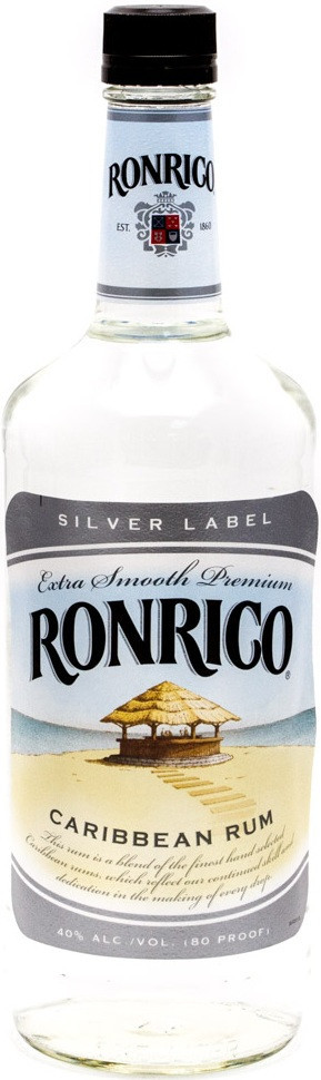 Ром "Ronrico" Silver Label, 1 л4353