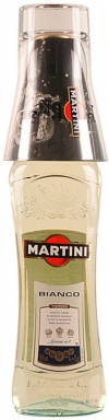 Вермут "Martini" Bianco with glass, 1 л4389