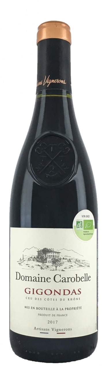 Вино "Domaine Carobelle", Gigondas Cru des Côtes-du-Rhône AOP, 2017, 0.75 л4413