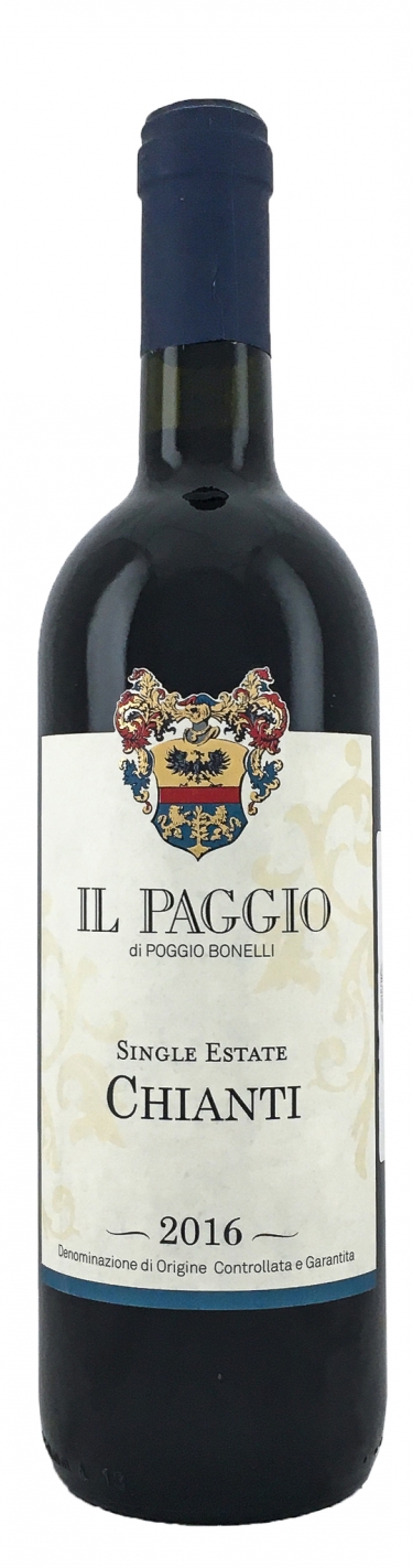 Вино "Il Paggio" di Poggio Bonelli, Chianti, Toscana DOCG 0.75 л4418