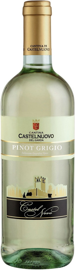 Вино Cantina Castelnuovo del Garda, "Castel Novo" Pinot Grigio, Veneto IGT, 0.75 л4421