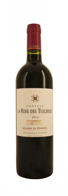 Вино "Château La Rose Des Tuileriés", Lalande-de Pomerol, AOC, 2014 0.75 л