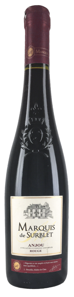 Вино "Marquis de Surblet" Anjou Rouge, AOC, 2015, 0.75 л