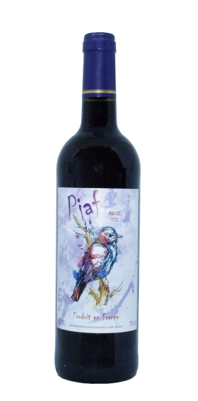 Вино "Piaf" vin rouge sec, 0.75 л4441