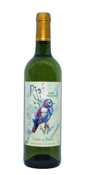 Вино "Piaf" vin blanc moelleux, 0.75 л4444