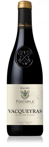 "Fontimple" Rouge, Vacqueyras Cru des Côtes-du-Rhône,  AOP