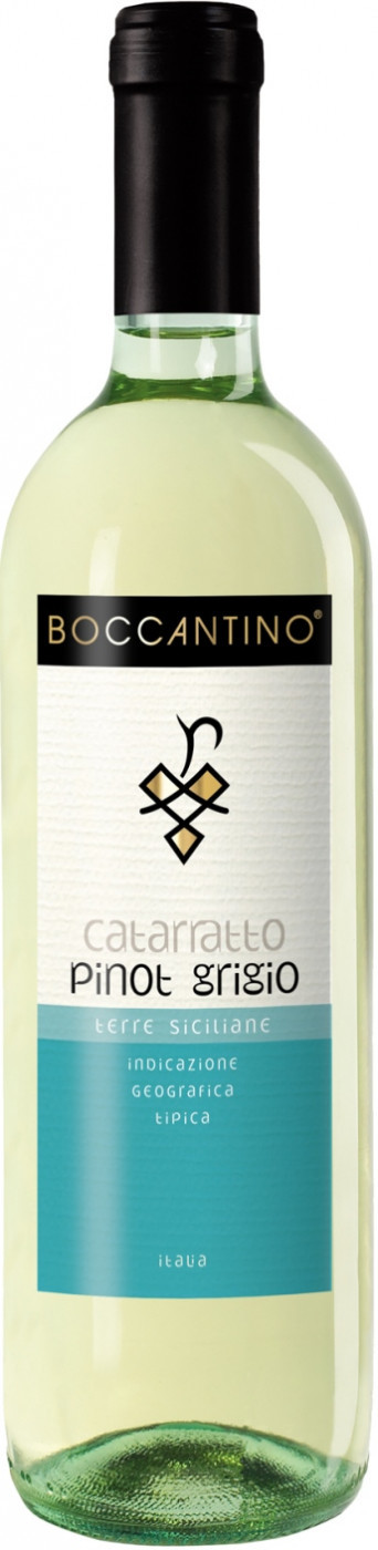 Вино "Boccantino" Catarratto Pinot Grigio, Terre Siciliane IGT, 0.75 л4510