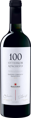 Вино "100 оттенков красного" Каберне, 0.75 л4529